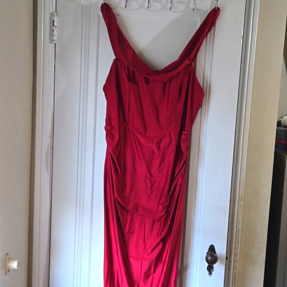 Fashion Nova Red Formal Dress